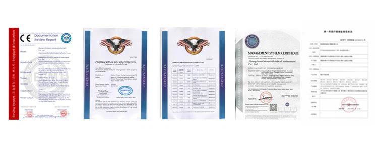 Pneumatic Gel Back Braces Certificate