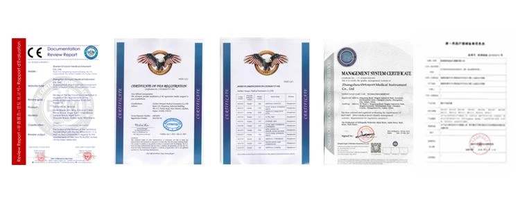 Thoracic Back Braces Certificate