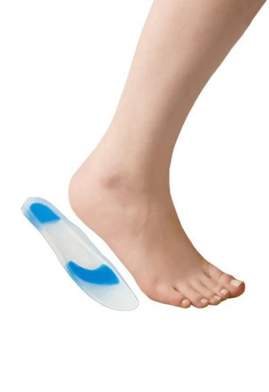 Silikone indersål i fuld længde til Plantar Fasciitis